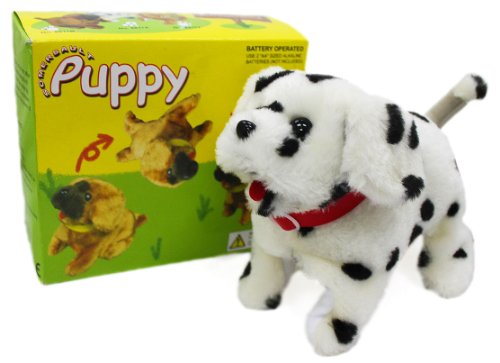 dog:Toy Puppy That Walks, Sits, Flips Over, Barks Images