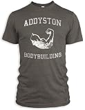41lXGYiIaoL. SL160  Vintage Distressed Addyston Bodybuilding Tri Blend T Shirt