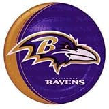 Baltimore Ravens 9 Inch Paper Plates (8 Pack)