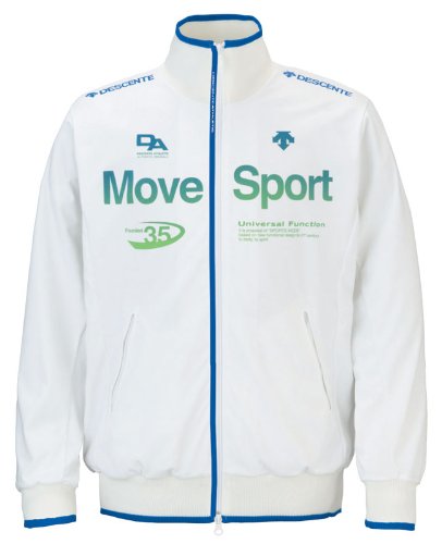 デサント(DESCENTE) Dry Transfer Jacket ホワイト×ブルー WHBL