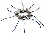LED Light Bulb Car Truck Socket Xenon Plugs Connector Extension Fit For S25 1156/BA15S 10pcs