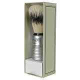 Mens' Shaving Boar Brush Aluminum Handle