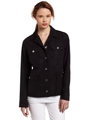 Calvin Klein Womens Multi Pocket Safari Jacket