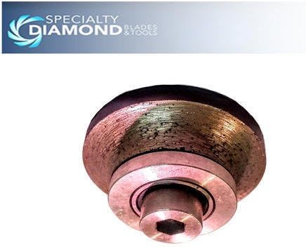 Secco B10BIT Stone Router 3/8" Bullnose Bit For Shaping Grinding Granite Tools