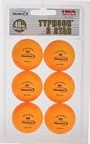 Halex Fusion 6-Pack 3-Star Tennis Balls (Orange)