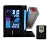 Electronics : Inovaxion - Réveil Projecteur - RPM10 - Radio Piloté - Prévision météo par icône mobile - Horloge - Calendrier - Réveil - Ecran couleur