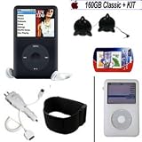 Apple 160GB iPod classic (Black) + Accessory Kit