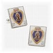 Purple Heart Stamp Cufflinks