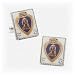 Purple Heart Stamp Cufflinks