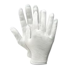 Magid TouchMaster H81H Cotton Inspection Glove, Men's (Pack of 12 Pairs)