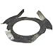 Finger Washer, High Carbon Steel, 6 Fingers, Inch, 0.814" ID, 1.36" OD, 1.378" Bearing OD, 0.014" Thick, 16lbs Load, (Pack of 10)