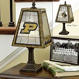 Purdue Boilermakers 14 Art Glass Lamp