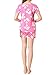 VENTELAN Women Sleepwear Cute Rabbit Pajama Sets Soft Short Sleeve Loungewear