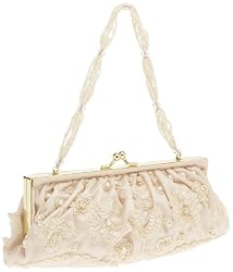 La Regale Net Sequin Bead Handle Frame