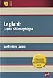 Le plaisir. Premi�res le�ons. Culture g�n�rale Pr�pas HEC 2012-2013