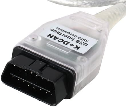 Wrui INPA K+CAN K+DCAN Diagnostic Scanner Cable for BMW Car Accessories (Silver)