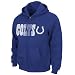 NFL Indianapolis Colts Touchbck III Full Zip Jacket Adult Long Sleeved Fullzip Hooded Fleece, Stadium Blue, Large