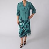 Dana Kay Womens Plus Size Skirt and Blazer Set
