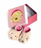 Egmont Toys Babyschuhe Slippers Hund