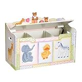 Guidecraft ABC Safari Toy Box