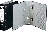 Produkt-Bild: 5 Star 794869 Doppelordner A4 f&uuml;r 2xDIN A5 quer schwarz/grau