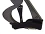 Full Size 4/4 Electric Violin Set with Case and Accessories - Black