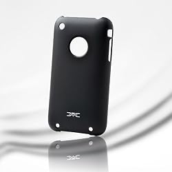 Acase(TM) Apple iPhone 3G 3GS Soft Polycarbonate Slim-Fit Case (Black)