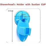 SCEN(TM)Bathroom Kids Babies Bath Suction Cup Universal Shower Head Bracket Holder Wall Mount(Blue)