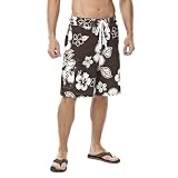 Merona® Floral Swim Short - Brown