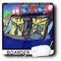 Londons Times Funny Society Cartoons - Boarder Police - Mouse Pads