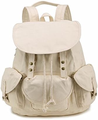 Haaeer Specially High Density Thick Canvas Backpack Rucksack