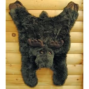 Soft Moose Floor Throw Area Rug (Great Kids Rug), 42-inch