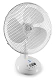 Produkt-Bild: Trevi 28cm (11") Tischventilator kompakt/ger&auml;uscharm/energieeffizient L&uuml;fter 35W