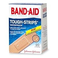 Band-Aid Tough-Strips Waterproof Bandages