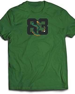 Eron Apparel 8 Bit Series 83 Pixel Shirt Men Tees, Irýsh Green, Size Small