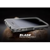 Blade Premium Metal Bumper for Apple iPhone 4 Grey by iCustomized