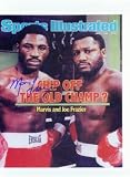 MARVIS FRAZIER AUTOGRAPHED 8X10 BOXING PHOTO WITH JOE FRAZIER (BOXING)