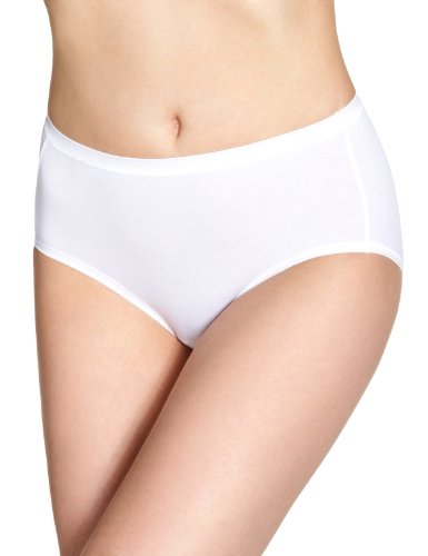 Sloggi Damen Slip Pure Nature Mid DP (1EN29), Gr. 44, Wei&szlig; (WHITE) Preisvergleich