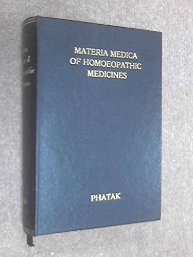 Materia medica of homeopathic medicines