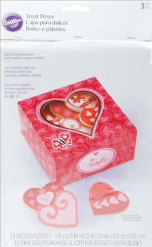 Cupcake Box 4 Cavity 3/Pkg-You Bake Me Smile