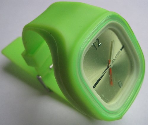 Jelly Watch Silicone Wristband Lime Green