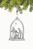 Waterford Crystal 2008 Nativity Wisemen Ornament