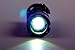 200 Lumen Mini Bonfire, Compact UltraBright Cree LED Flashlight, 1 x AA Battery -graphite silver
