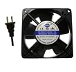 Best Electronics 120x120x25mm Low Speed AC Fan, Model "BT12025B1L"
