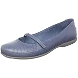 Rockport Women's Ashley Mary Jane Flat,Blue/Grey,5 M US