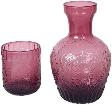 Amethyst Glass Bedside Carafe