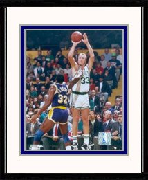 Photo File Boston Celtics Larry Bird Framed Photo