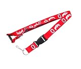 Ohio State Buckeyes Lanyard Keychain Id Holder Ticket
