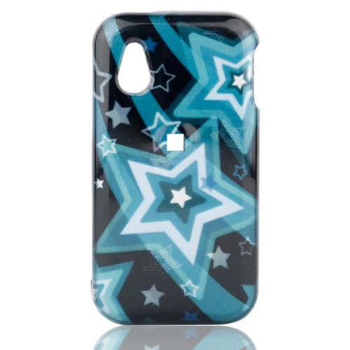 Talon Phone Shell for LG GT950 Arena (Falling Stars - Turquoise)