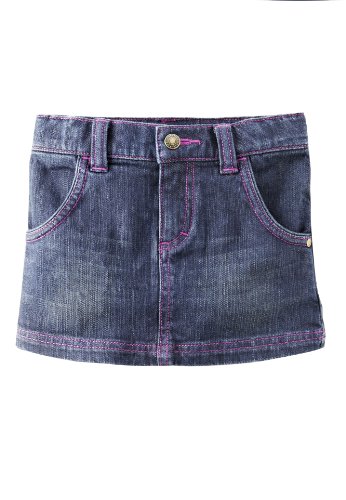 bellybutton M&auml;dchen Rock (knielang) 1040700, Jeansrock mit Taschen, blue denim, Gr. 134, B Preisvergleich